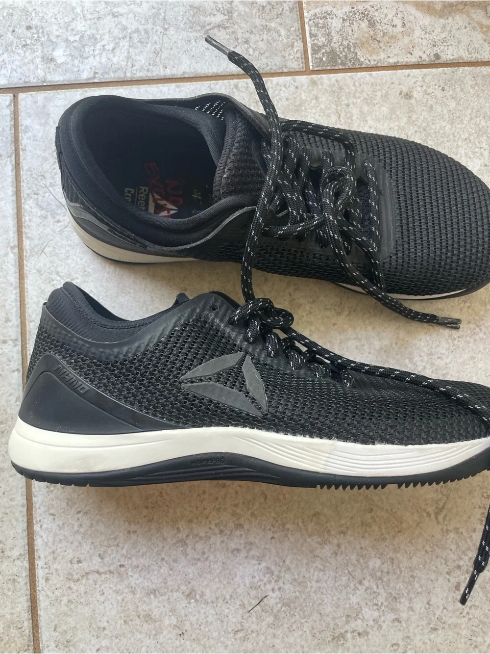 Reebok CrossFit Nano Training Shoes Black Women’s Size 8.5